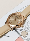 Burberry The City Beige Dial Brown Leather Strap Watch for Women - BU9014 Buy Now By Burberry