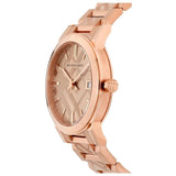 Burberry The City Rose Gold Dial Rose Gold Steel Strap Watch for Women - BU9039 Buy Now By Burberry