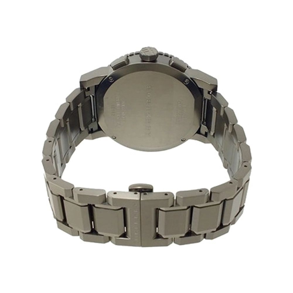 Burberry The City Grey Dial Gunmetal Grey Steel Strap Watch for Men - BU9381 Buy Now By Burberry