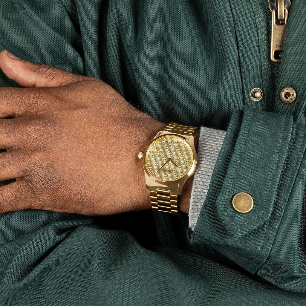 Gucci G Timeless Gold Dial Gold Steel Strap Unisex Watch - YA126461 Buy Now By Gucci