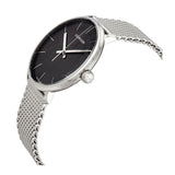 Calvin Klein High Noon Black Dial Silver Mesh Bracelet Watch for Men - K8M21121 Buy Now By Calvin Klein