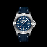 Breitling Avenger Automatic 43 Blue Dial Blue Nylon Strap Watch for Men - A17318101C1X1 Buy Now By Breitling