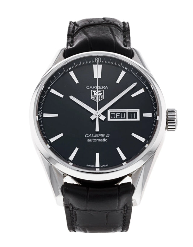 Tag Heuer Carrera Black Dial Watch for Men - WAR201A.FC6266 Buy Now By Tag Heuer