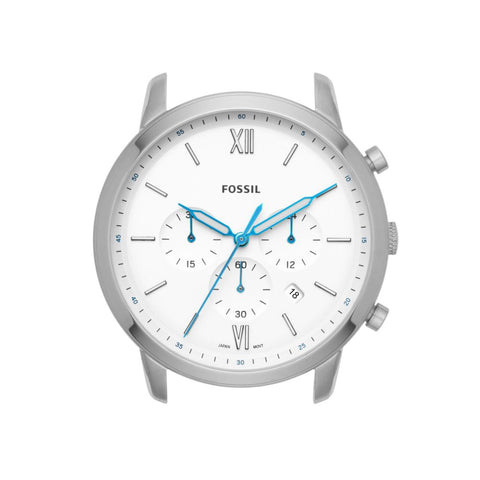 Fossil Neutra Chronograph White Dial Silver Steel Strap Watch for Men - FS5433 Buy Now By Fossil