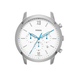 Fossil Neutra Chronograph White Dial Silver Steel Strap Watch for Men - FS5433 Buy Now By Fossil
