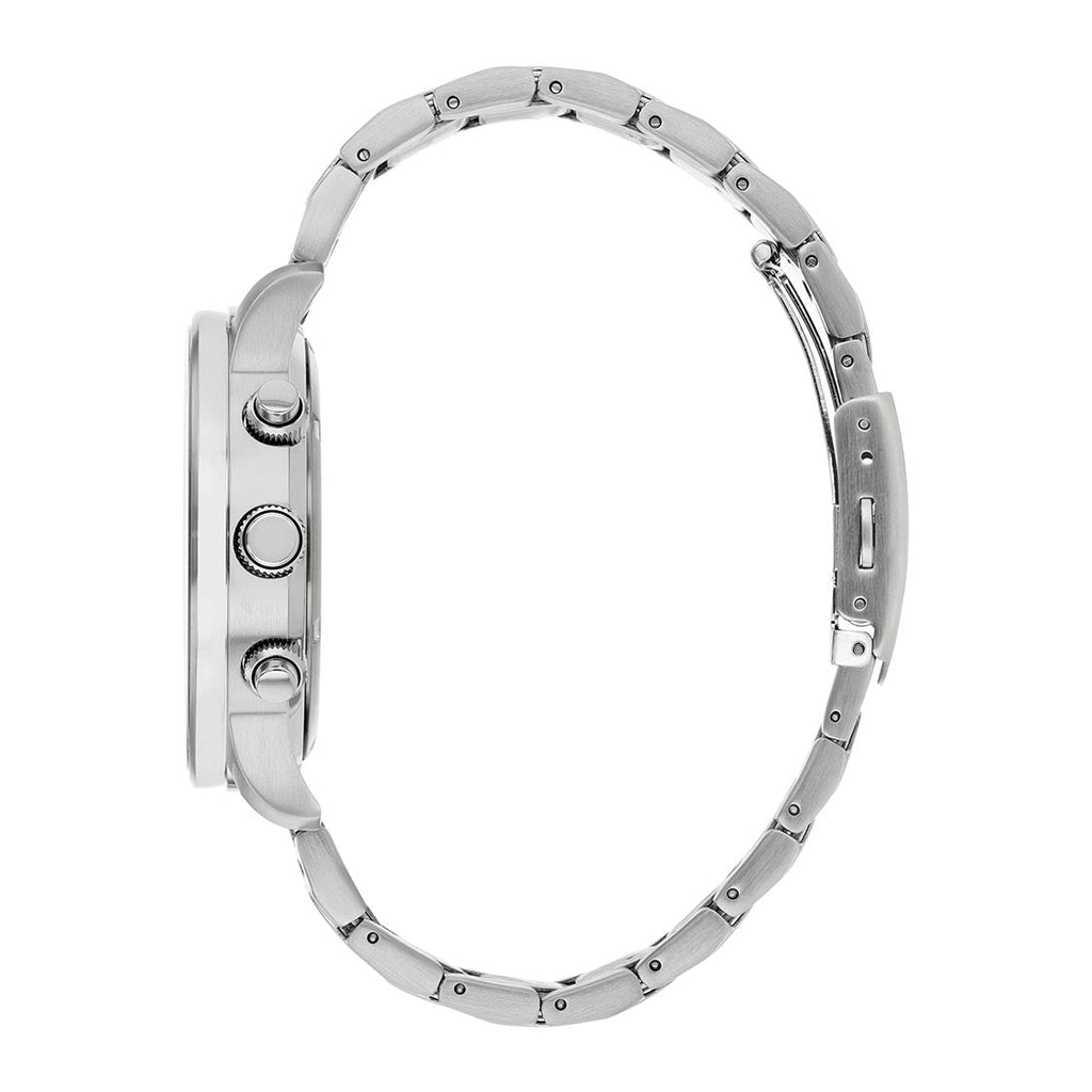 Citizen Eco Drive Chronograph Black Dial Silver Steel Strap Watch For Men - CA0690-88E Buy Now By Citizen