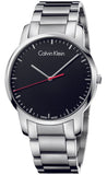 Calvin Klein City Black Dial Silver Steel Strap Watch for Men - K2G2G141 Buy Now By Calvin Klein