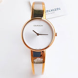 Calvin Klein Seduce Silver Dial Two Tone Steel Strap Watch for Women - K4E2N61Y Buy Now By Calvin Klein