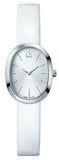 Calvin Klein Incentive White Dial White Leather Strap Watch for Women - K3P231L6 Buy Now By Calvin Klein