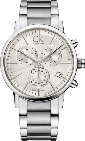 Calvin Klein Post Minimal White Dial Silver Steel Strap Watch for Men - K7627126 Buy Now By Calvin Klein