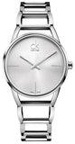 Calvin Klein Stately White Dial Silver Steel Strap Watch for Women - K3G23126 Buy Now By Calvin Klein