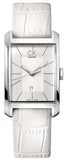 Calvin Klein Window White Dial White Leather Strap Watch for Women - K2M23120 Buy Now By Calvin Klein