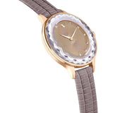 Swarovski Octea Nova Beige Dial Grey Leather Strap Watch for Women - 5649999 Buy Now By Swarovski