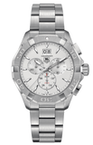 Tag Heuer Aquaracer White Dial Silver Steel Strap Watch for Men - CAY1111.BA0927 Buy Now By Tag Heuer