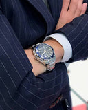 Tag Heuer Aquaracer Blue Dial SIlver Steel Strap Watch for Men - CAY111B.BA0927