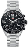 Tag Heuer Formula 1 Chronograph Black Dial Silver Steel Strap Watch for Men - CAZ1010.BA0842 Buy Now By Tag Heuer