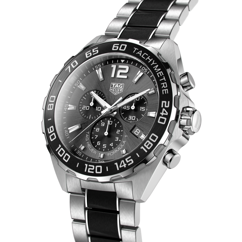 Tag Heuer Formula 1 Anthracite Dial Two Tone Steel Strap Watch For Men - CAZ1011.BA0843 Buy Now By Tag Heuer