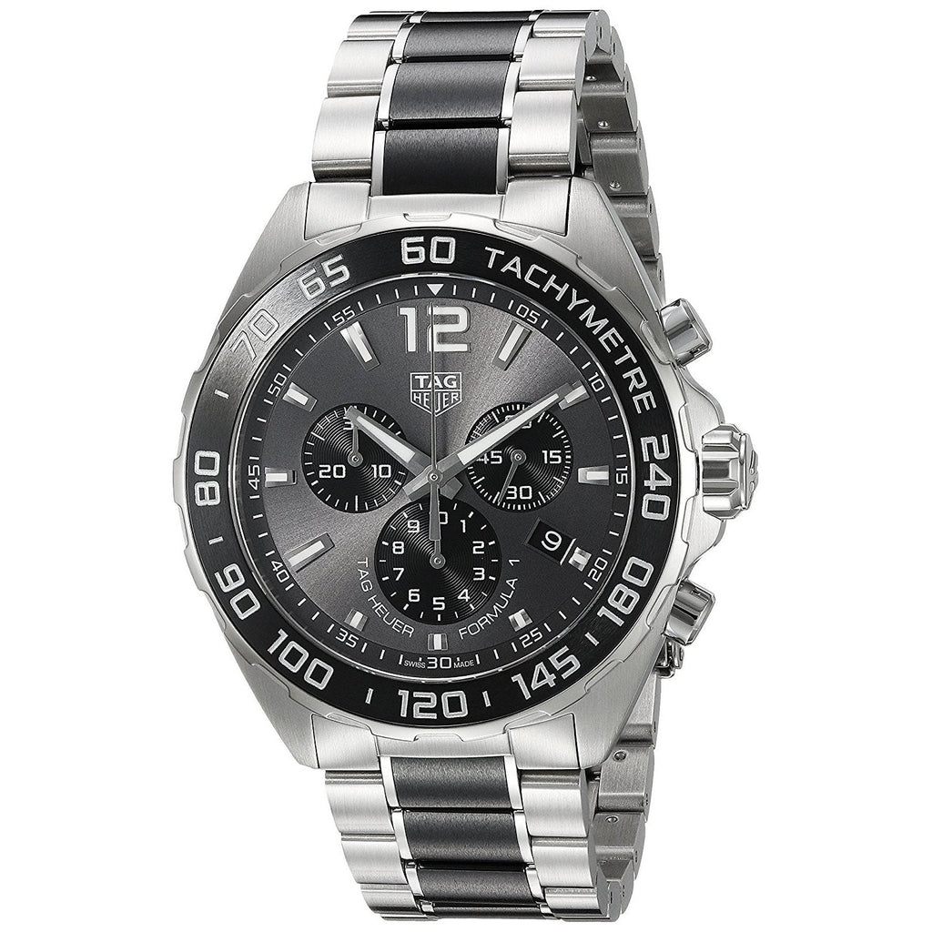 Tag Heuer Formula 1 Anthracite Dial Two Tone Steel Strap Watch For Men - CAZ1011.BA0843 Buy Now By Tag Heuer