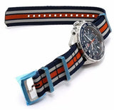 Tag Heuer Formula 1 Quartz Chronograph Blue Dial Two Tone NATO Strap Watch for Men - CAZ1010.FC8196 Buy Now By Tag Heuer