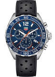 Tag Heuer Formula 1 Blue Dial Black Rubber Strap Watch for Men - CAZ1014.FT8024 Buy Now By Tag Heuer