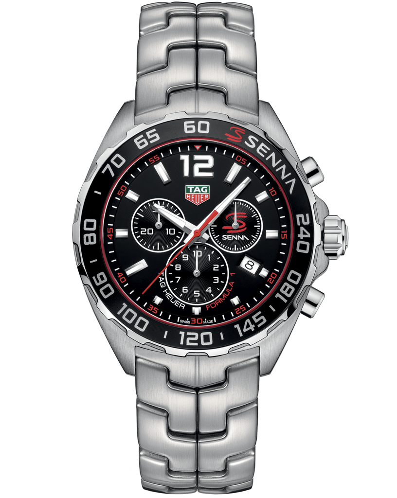 Tag Heuer Senna Black Dial Watch for Men - CAZ1015.BA0883 Buy Now By Tag Heuer