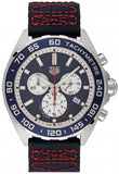Tag Heuer Formula 1 Redbull Edition Chronograph Blue Dial Blue NATO Strap Watch for Men - CAZ1018.FC8213 Buy Now By Tag Heuer