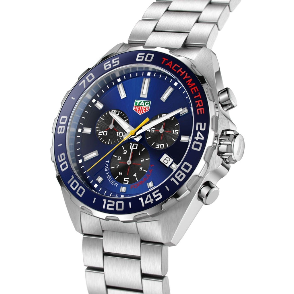 Tag Heuer Formula 1 Aston Martin Red Bull Racing Blue Dial Silver Steel Strap Watch for Men - CAZ101AB.BA0842 Buy Now By Tag Heuer