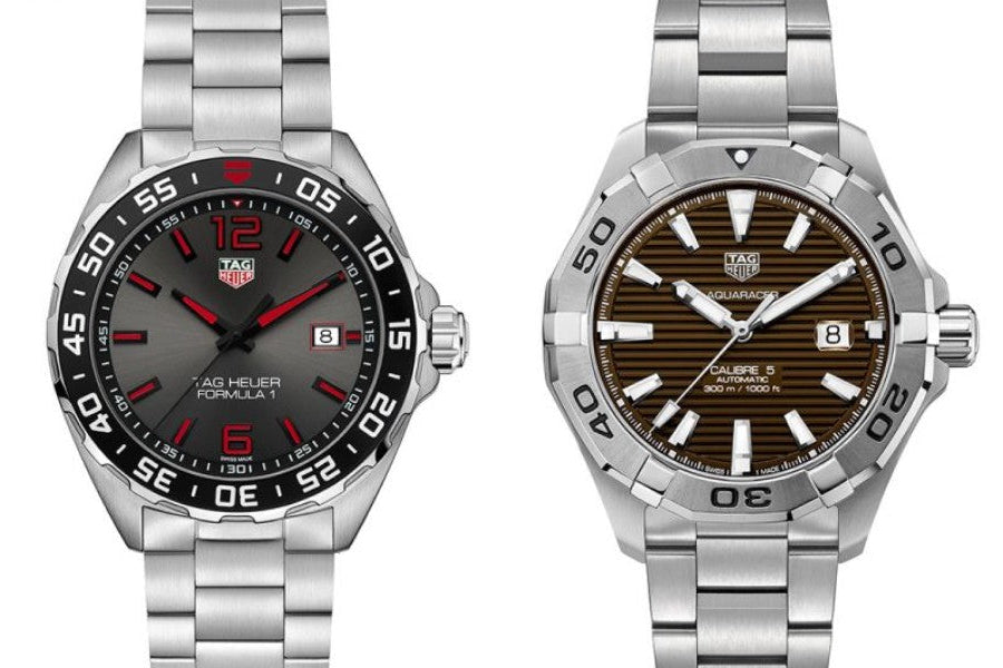 Tag Heuer Aquaracer Brown Sunray Dial Watch for Men - WAY2018.BA0927