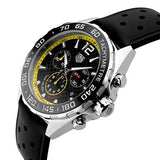 Tag Heuer Formula 1 Chronograph Black Dial Black Rubber Strap Watch for Men - CAZ101AC.FT8024 Buy Now By Tag Heuer