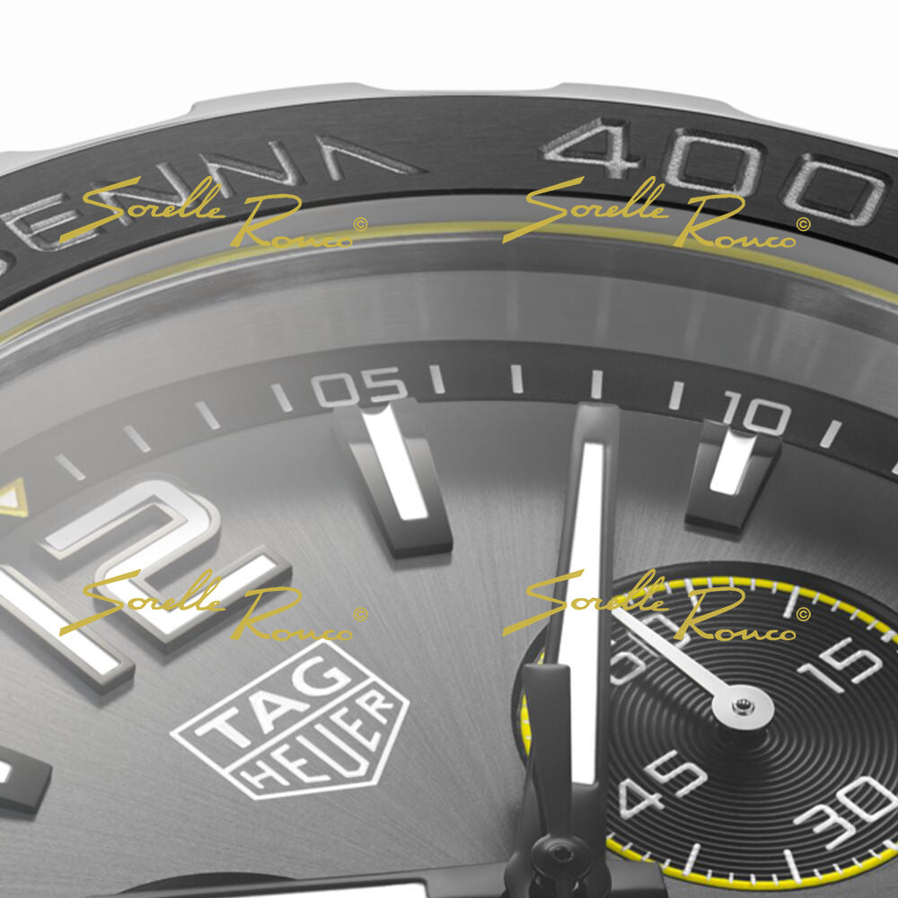 Tag Heuer Formula 1 Ayrton Senna Special Edition Grey Dial Silver Steel Strap Watch for Men - CAZ101AF.BA0637 Buy Now By Tag Heuer