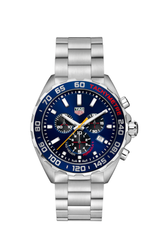 Tag Heuer Formula 1 Red Bull Racing Chronograph Blue Dial Silver Steel Strap Watch for Men - CAZ101AK.BA0842 Buy Now By Tag Heuer