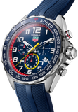 Tag Heuer Formula 1 Red Bull Racing Chronograph Blue Dial Blue Rubber Strap Watch for Men - CAZ101AL.FT8052 Buy Now By Tag Heuer