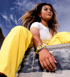 Tag Heuer Formula 1 Chronograph Yellow Dial Yellow Rubber Strap Watch for Men - CAZ101AM.FT8054 Buy Now By Tag Heuer