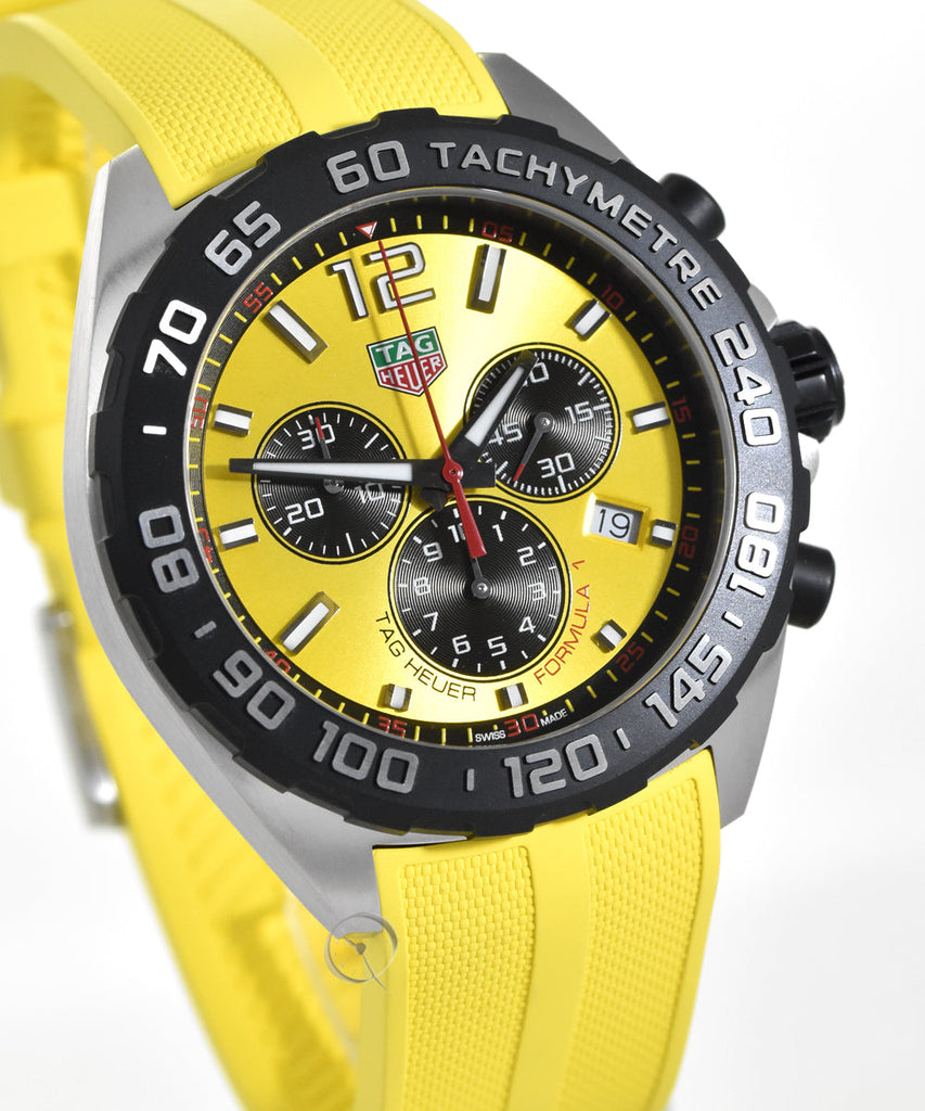 Tag Heuer Formula 1 Yellow Dial Watch for Men - CAZ101AM.FT8054 Buy Now By Tag Heuer