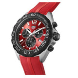 Tag Heuer Formula 1 Chronograph Red Dial Red Rubber Strap Watch for Men - CAZ101AN.FT8055 Buy Now By Tag Heuer