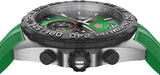 Tag Heuer Formula 1 Chronograph Green Dial Green Rubber Strap Watch for Men - CAZ101AP.FT8056 Buy Now By Tag Heuer