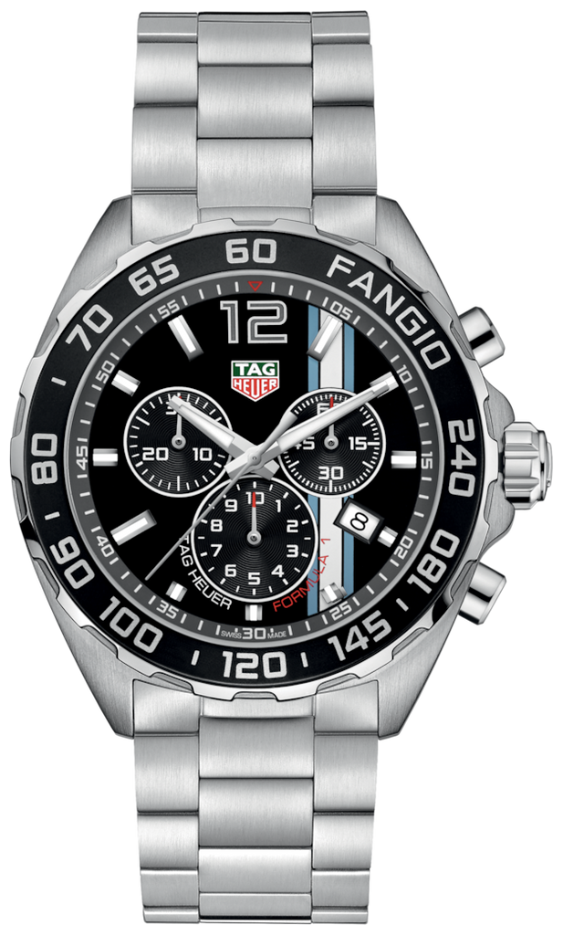 Tag Heuer Formula 1 Chronograph Black Dial Silver Steel Strap Watch for Men - CAZ101H.BA0842 Buy Now By Tag Heuer