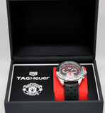Tag Heuer Formula 1 Manchester United Special Edition Grey Dial Black Silicone Strap Watch for Men - CAZ101M.FT8024 Buy Now By Tag Heuer