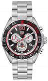 Tag Heuer Formula 1 Indy 500 Special Edition Black Dial Silver Steel Strap Watch for Men - CAZ101V.BA0842 Buy Now By Tag Heuer