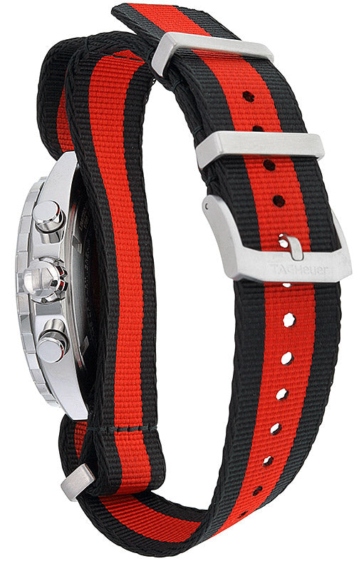 Tag Heuer Formula 1 McLaren Limited Edition Chronograph Black Dial Two Tone NATO Strap Watch for Men - CAZ1112.FC8188 Buy Now By Tag Heuer