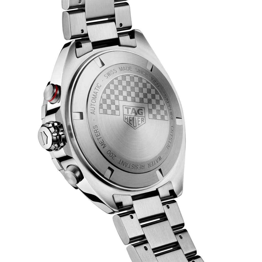 Tag Heuer Formula 1 Calibre 16 Automatic Chronograph Black Dial Silver Steel Strap Watch for Men - CAZ2010.BA0876 Buy Now By Tag Heuer