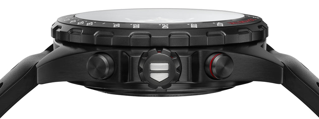 Tag Heuer Formula 1 Automatic Chronograph Black Dial Black Leather Strap Watch for Men - CAZ2011.FT8024 Buy Now By Tag Heuer