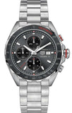 Tag Heuer Formula 1 Automatic Chronograph Grey Dial Silver Strap Watch for Men - CAZ2012.BA0876 Buy Now By Tag Heuer