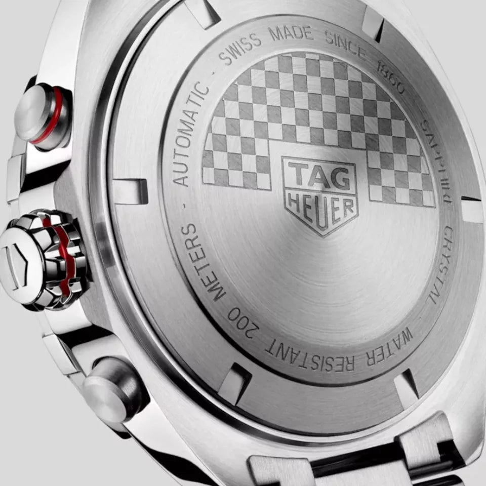 Tag Heuer Formula 1 Automatic Chronograph Grey Dial Silver Strap Watch for Men - CAZ2012.BA0876 Buy Now By Tag Heuer