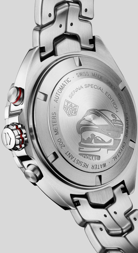 Tag Heuer Formula 1 Chronograph Senna Grey Dial Silver Steel Strap Watch for Men - CAZ201D.BA0633 Buy Now By Tag Heuer