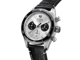 Tag Heuer Autavia Chronometer Flyback Chronograph Silver Dial Black Leather Strap Watch for Men - CBE511B.FC8279 Buy Now By Tag Heuer