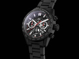 Tag Heuer Carrera Automatic Chronograph Black Dial Black Steel Strap Watch for Men - CBG2090.BH0661 Buy Now By Tag Heuer