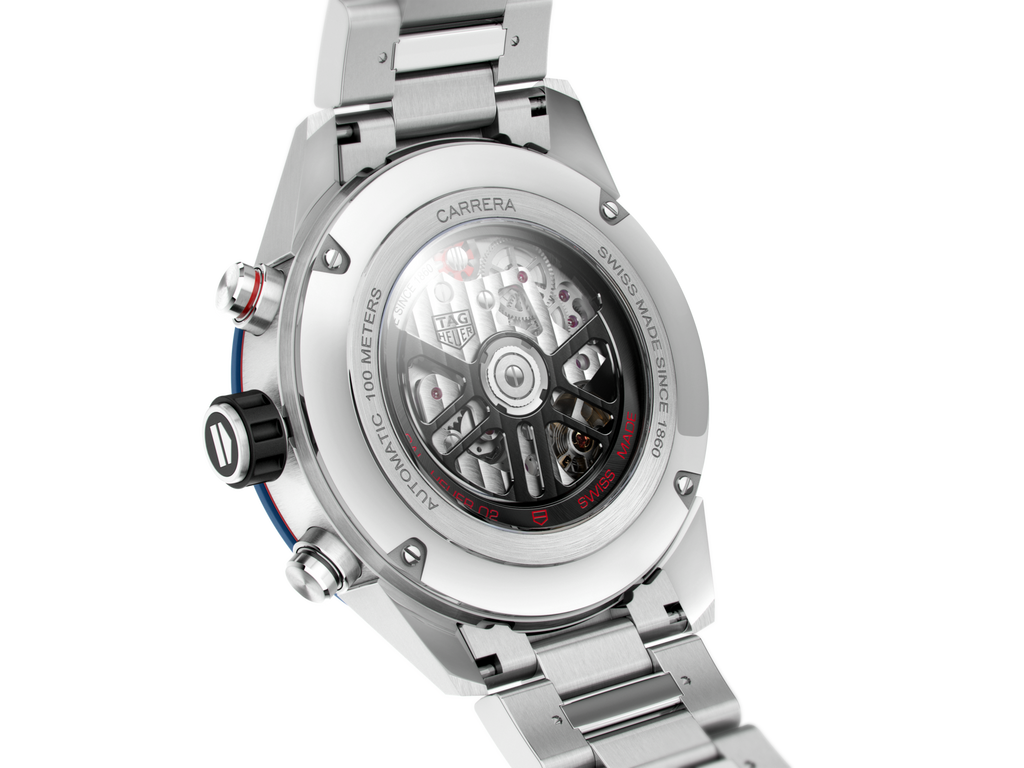 Tag Heuer Carrera Chronograph Blue Dial Silver Steel Strap Watch for Men - CBG2A11.BA0654 Buy Now By Tag Heuer