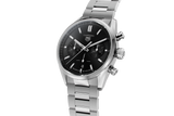 Tag Heuer Carrera Chronograph Black Dial Silver Steel Strap Watch for Men - CBN2010.BA0642 Buy Now By Tag Heuer