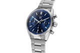 Tag Heuer Carrera Chronograph Blue Dial Silver Steel Strap Watch for Men - CBN2011.BA0642 Buy Now By Tag Heuer